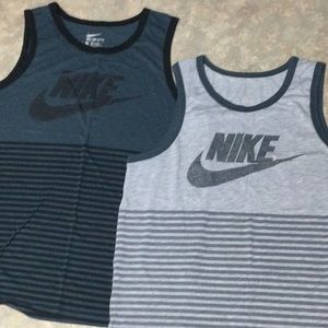 2 Nike tank tops medium